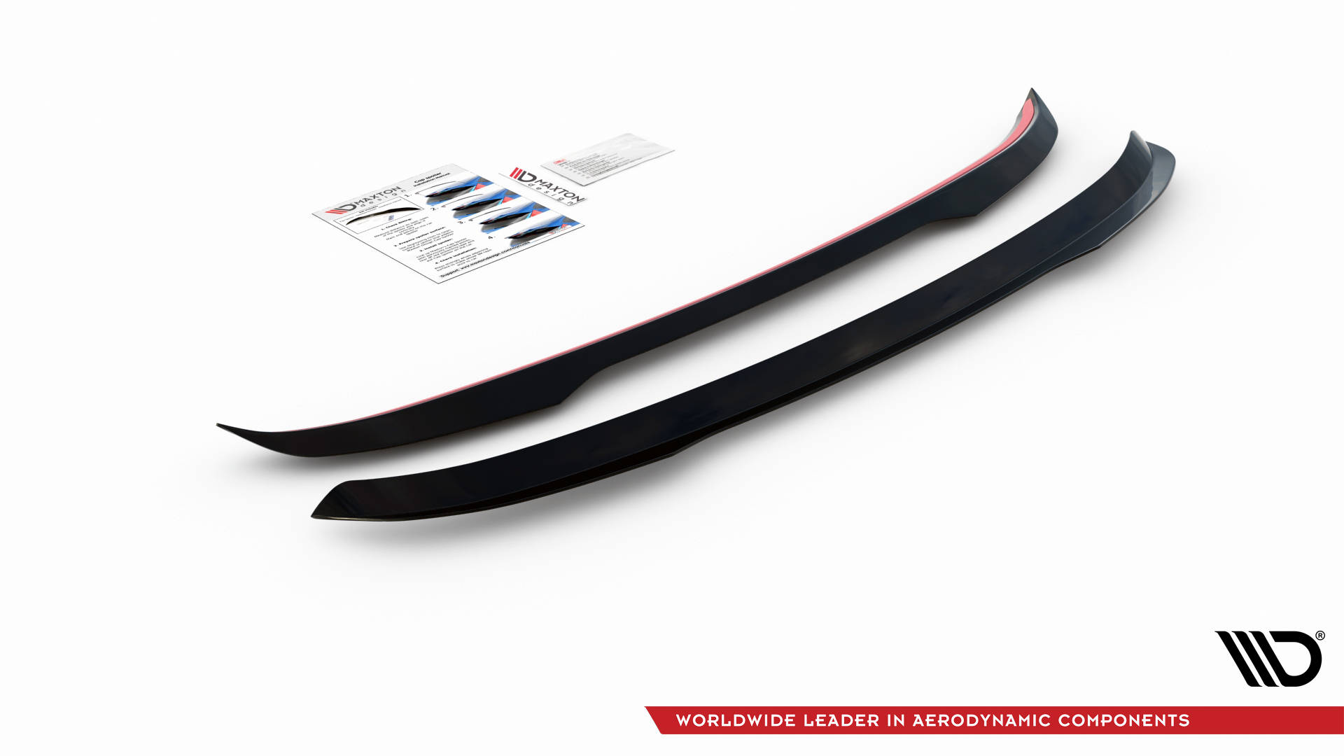 Maxton Design Spoiler CAP für BMW X5 M F85 schwarz Hochglanz