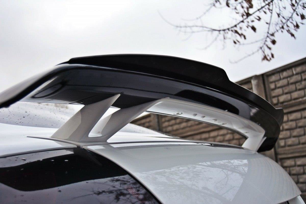 Maxton Design Spoiler CAP für Audi TT RS 8J schwarz Hochglanz