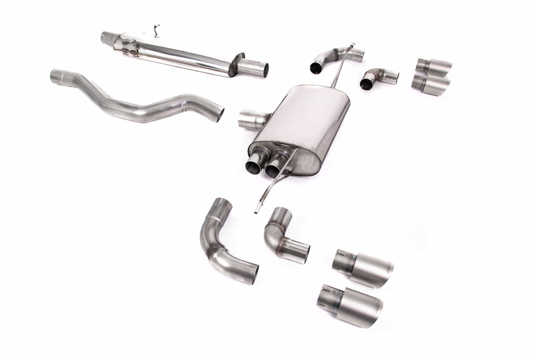Milltek AGA | Land Rover Defender 110 2.0 I4 P300 & P400e (OPF and Non-OPF Equipped Vehicle Compatible) | Titanium