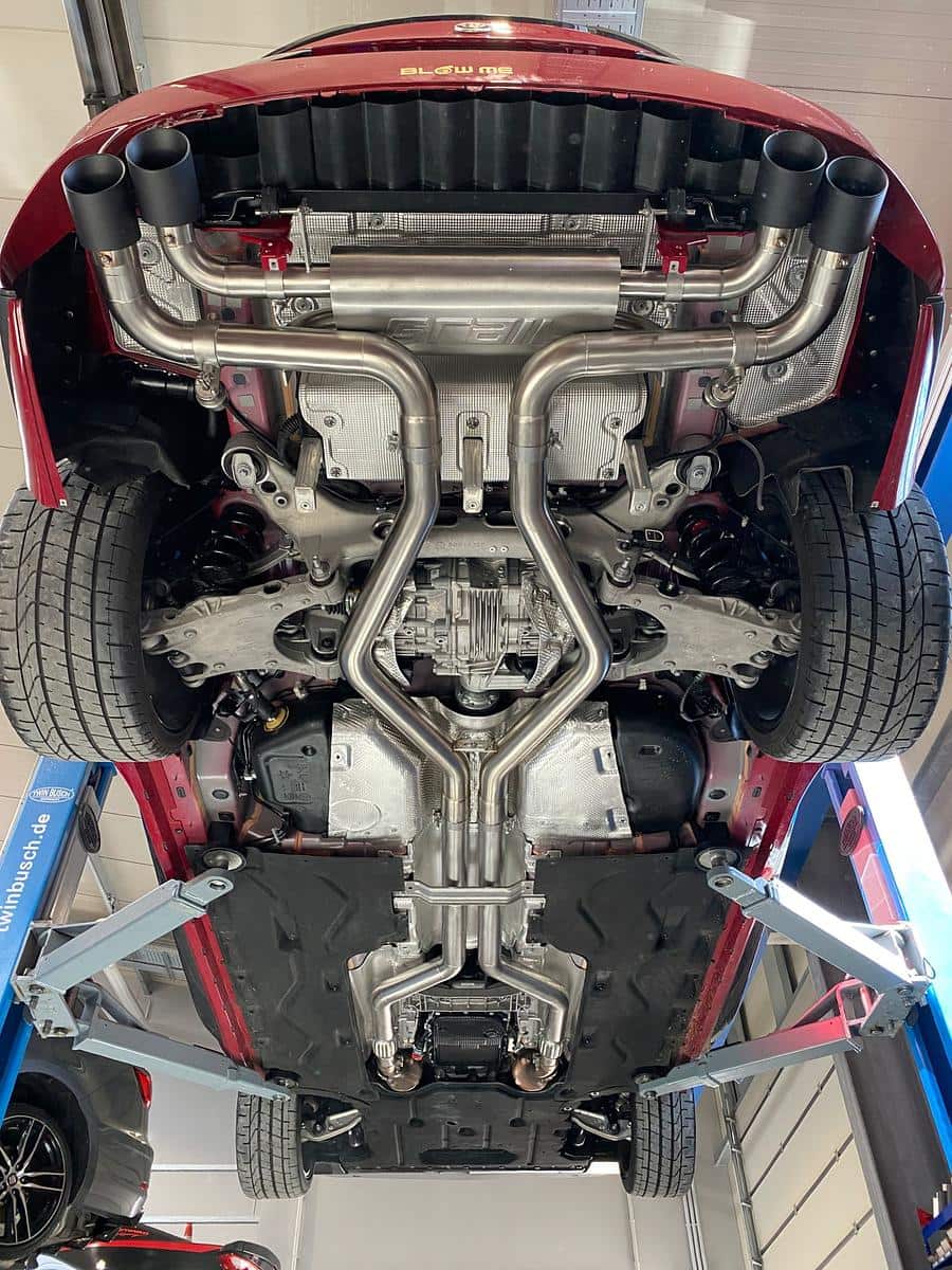 GRAIL Abgasanlage Alfa Romeo Giulia Quadrifoglio
