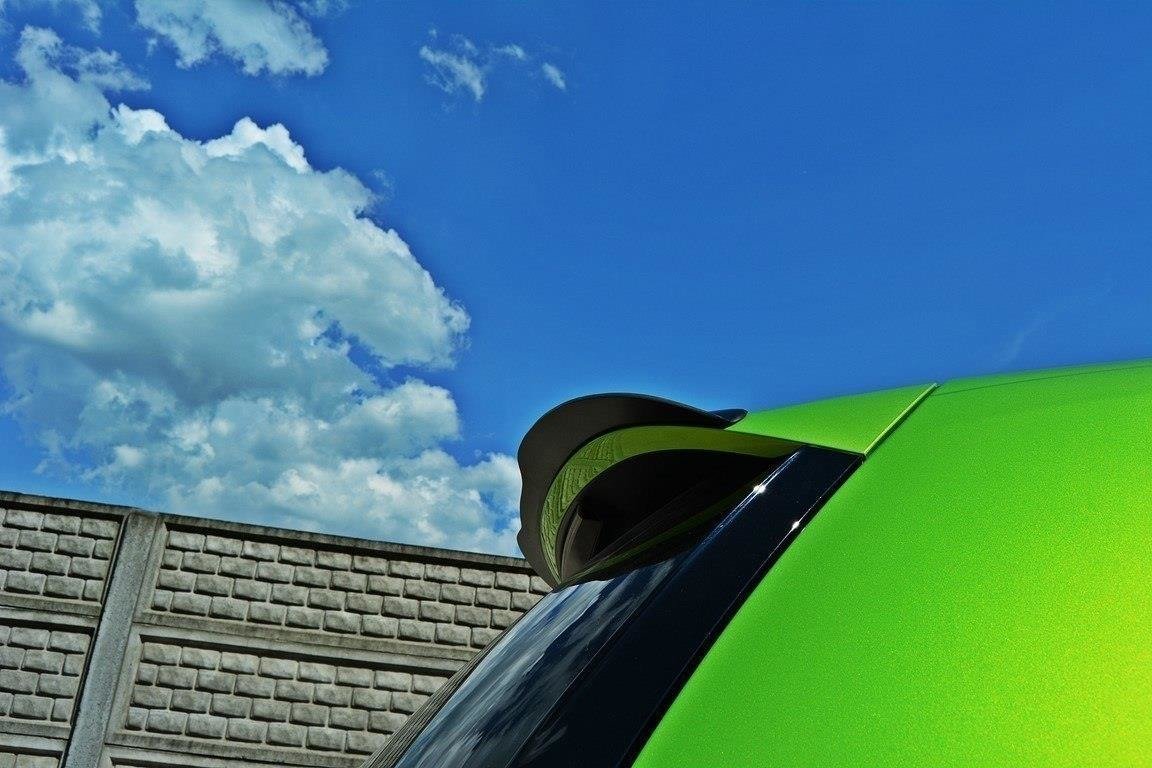 Maxton Design Spoiler CAP für VW SCIROCCO R schwarz Hochglanz