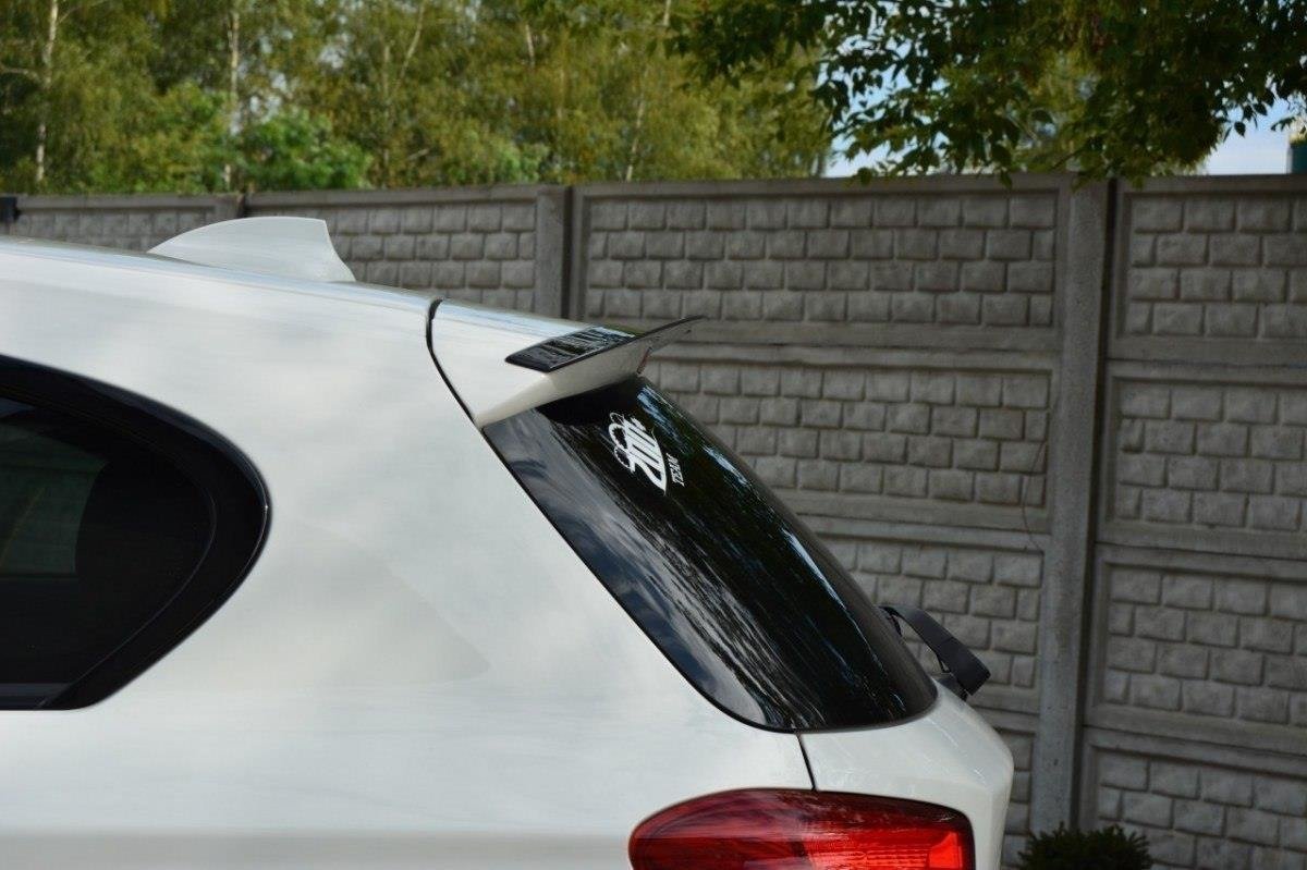 Maxton Design Spoiler CAP für BMW 1er F20/F21 M-Power schwarz Hochglanz