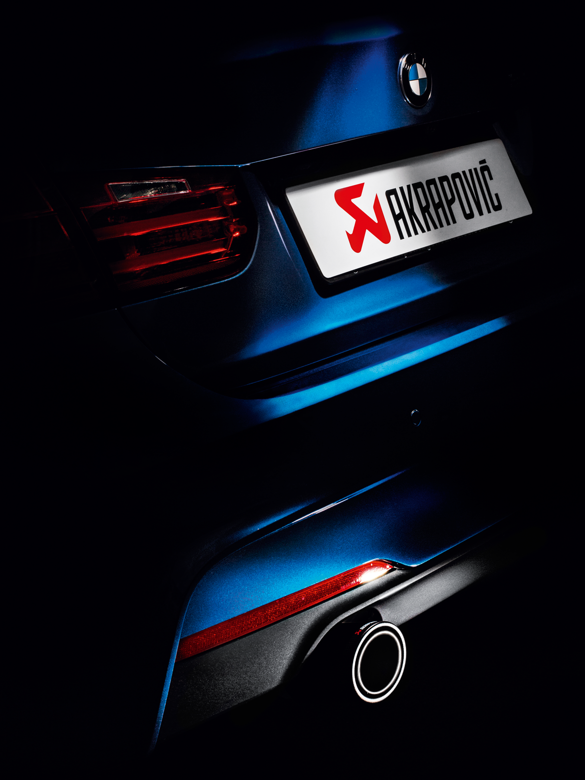 Akrapovic Evolution Line (Edelstahl) für BMW 335i (F30, F31) 2015