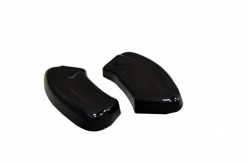 Maxton Design Heck Ansatz Flaps Diffusor für VW Golf 7 R / R-Line Facelift schwarz Hochglanz