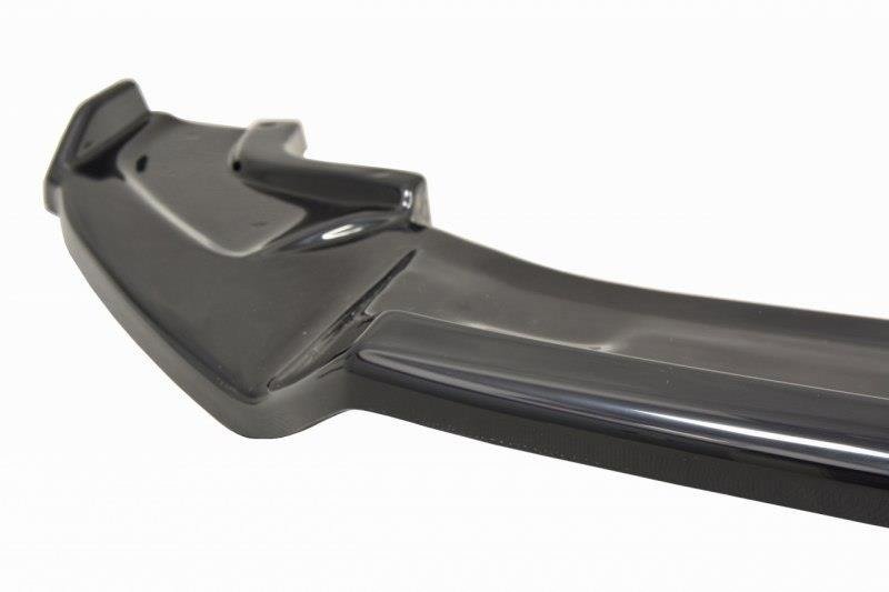 Maxton Design Front Ansatz V.2 für VW Golf 7 R / R-Line Facelift schwarz Hochglanz