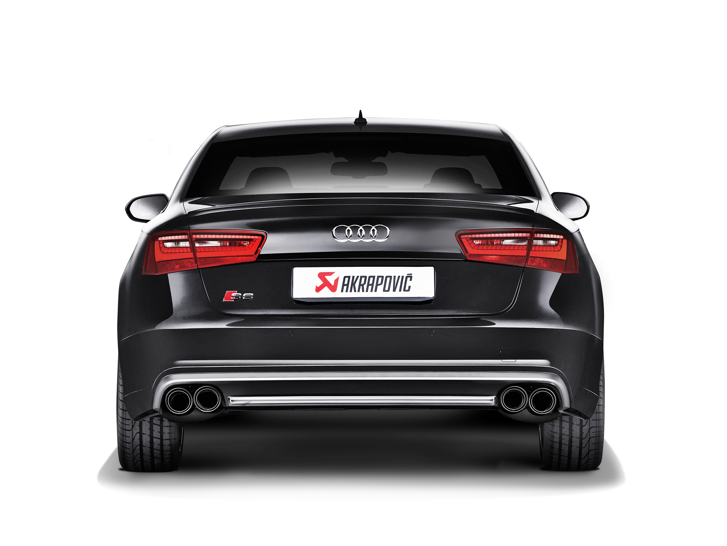 Akrapovic Evolution Line (Titan) für Audi S6 Avant/Limousine (C7) 2017