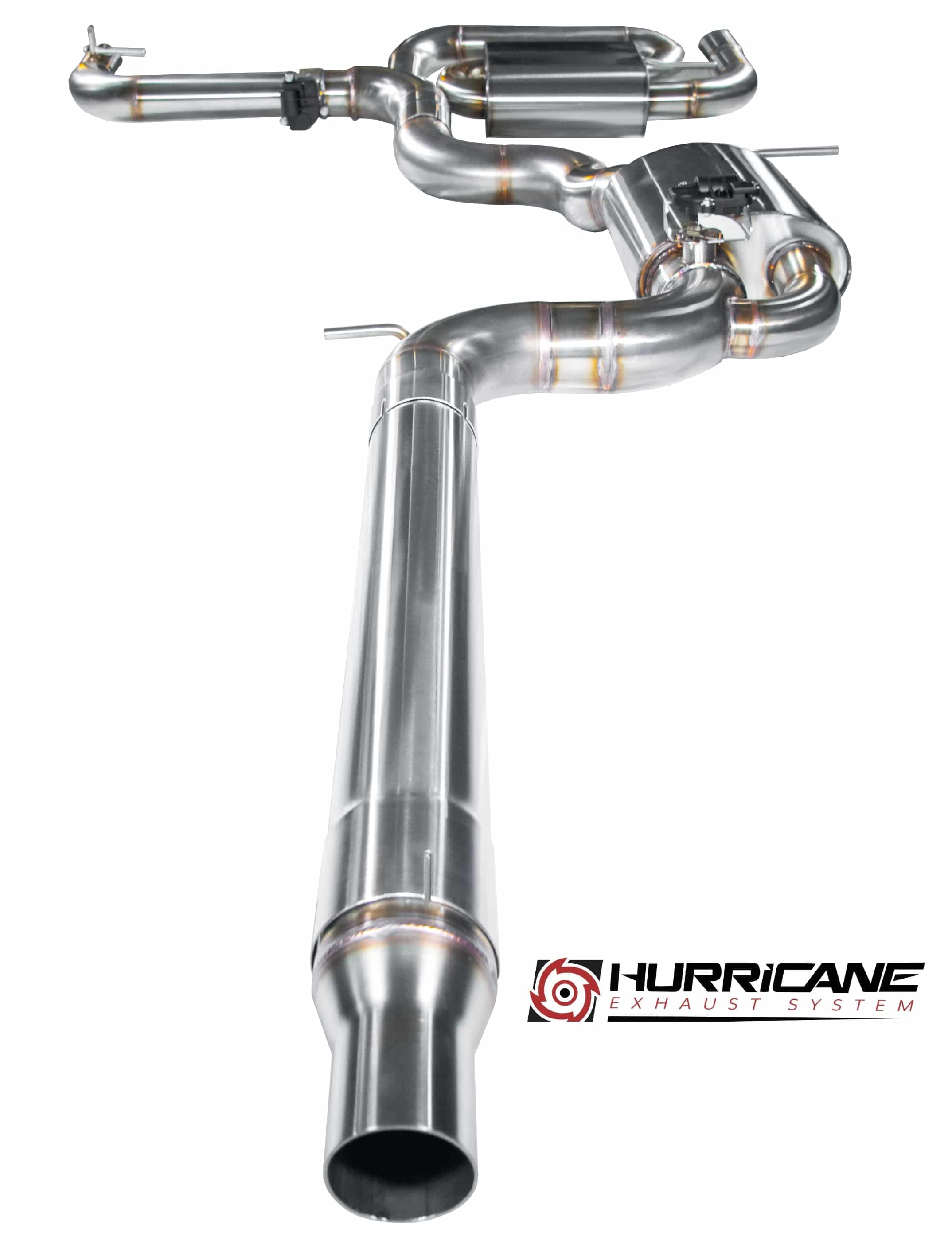 Hurricane 3,5" Auspuffanlage für VW Golf 6 GTI 211 PS V3 Hurricane 3,5" Auspuffanlage für VW Golf 6 GTI 211 PS V3