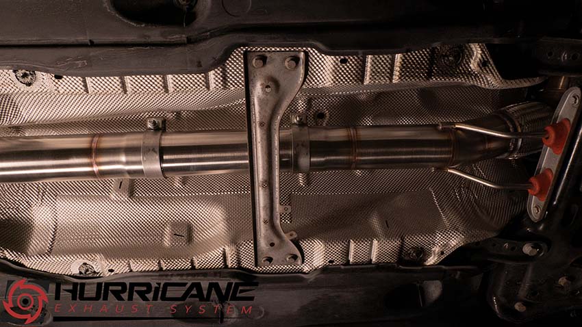 Hurricane 3,5" Auspuffanlage für Seat Leon Cupra 280 5F V3 Hurricane 3,5" Auspuffanlage für Seat Leon Cupra 280 5F V3