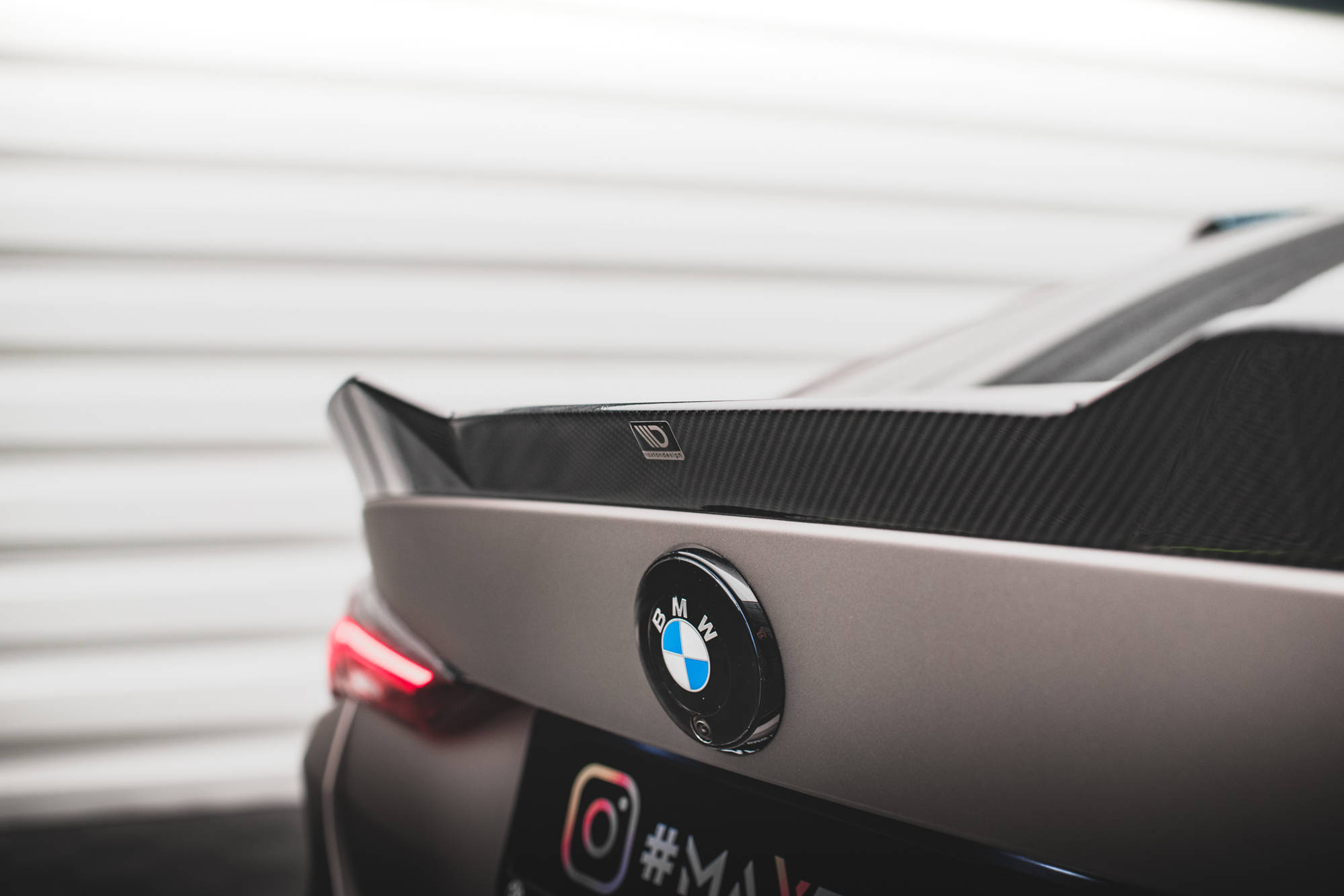 Maxton Design Carbon Fiber Heckklappenspoiler BMW M4 G82