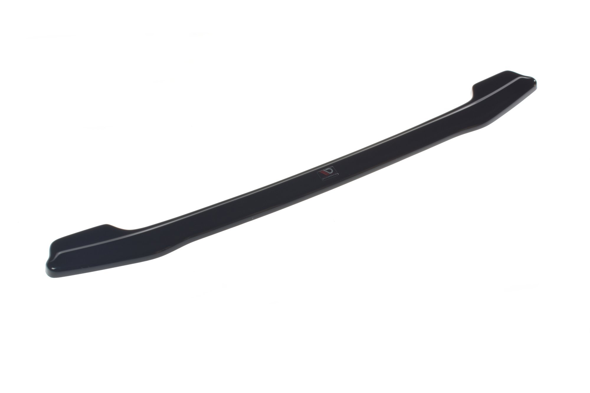Maxton Design Mittlerer Diffusor Heck Ansatz für BMW X4 M-Paket G02 schwarz Hochglanz