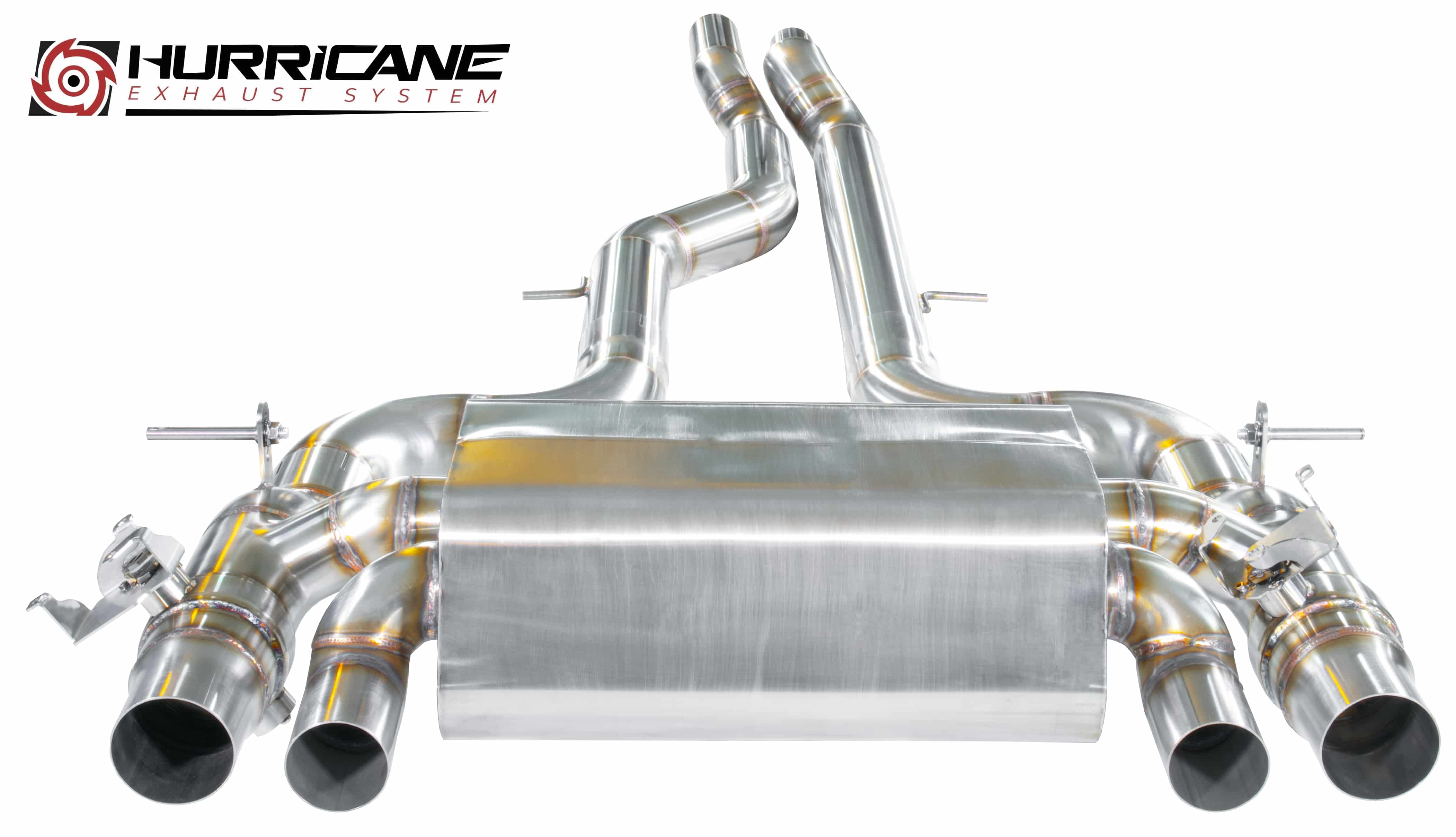 Hurricane 3,5" Straight Pipe Auspuffanlage für BMW M3 F80 431PS