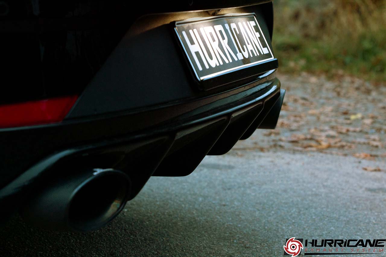 Hurricane 3,5" Auspuffanlage für Seat Leon Cupra ST 300 AWD OPF 5F V2 Hurricane 3,5" Auspuffanlage für Seat Leon Cupra ST 300 AWD OPF 5F V2