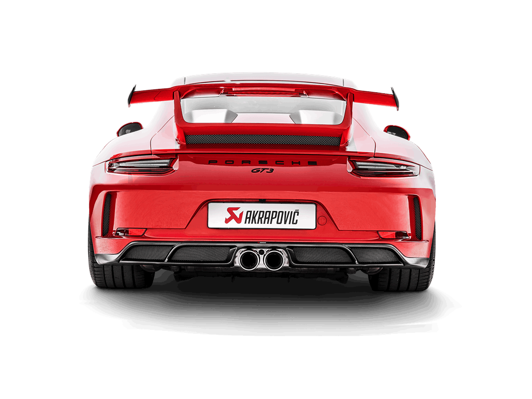 Akrapovic Carbon Heckdiffusor - Matt für Porsche 911 GT3 / GT3 Touring (991.2) 2019