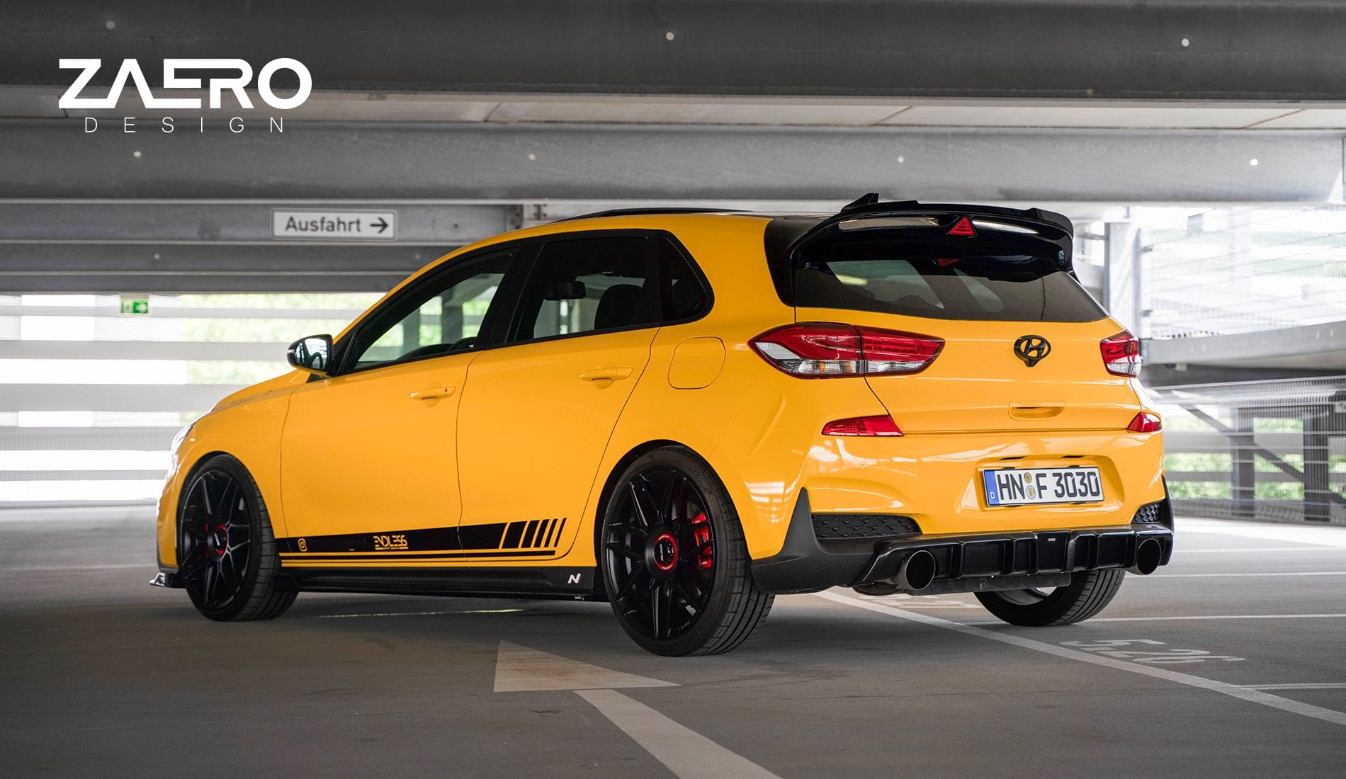 Zaero EVO-1 HECKSPOILER FÜR HYUNDAI I30N HATCHBACK