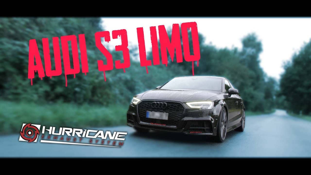 Hurricane 3,5" Auspuffanlage für Audi S3 8V 310PS FL Limo