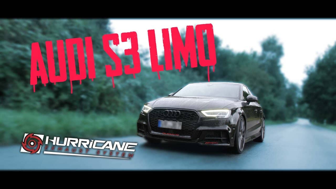 Hurricane 3,5" Auspuffanlage für Audi S3 8V 310PS FL Limo Hurricane 3,5" Auspuffanlage für Audi S3 8V 310PS FL Limo