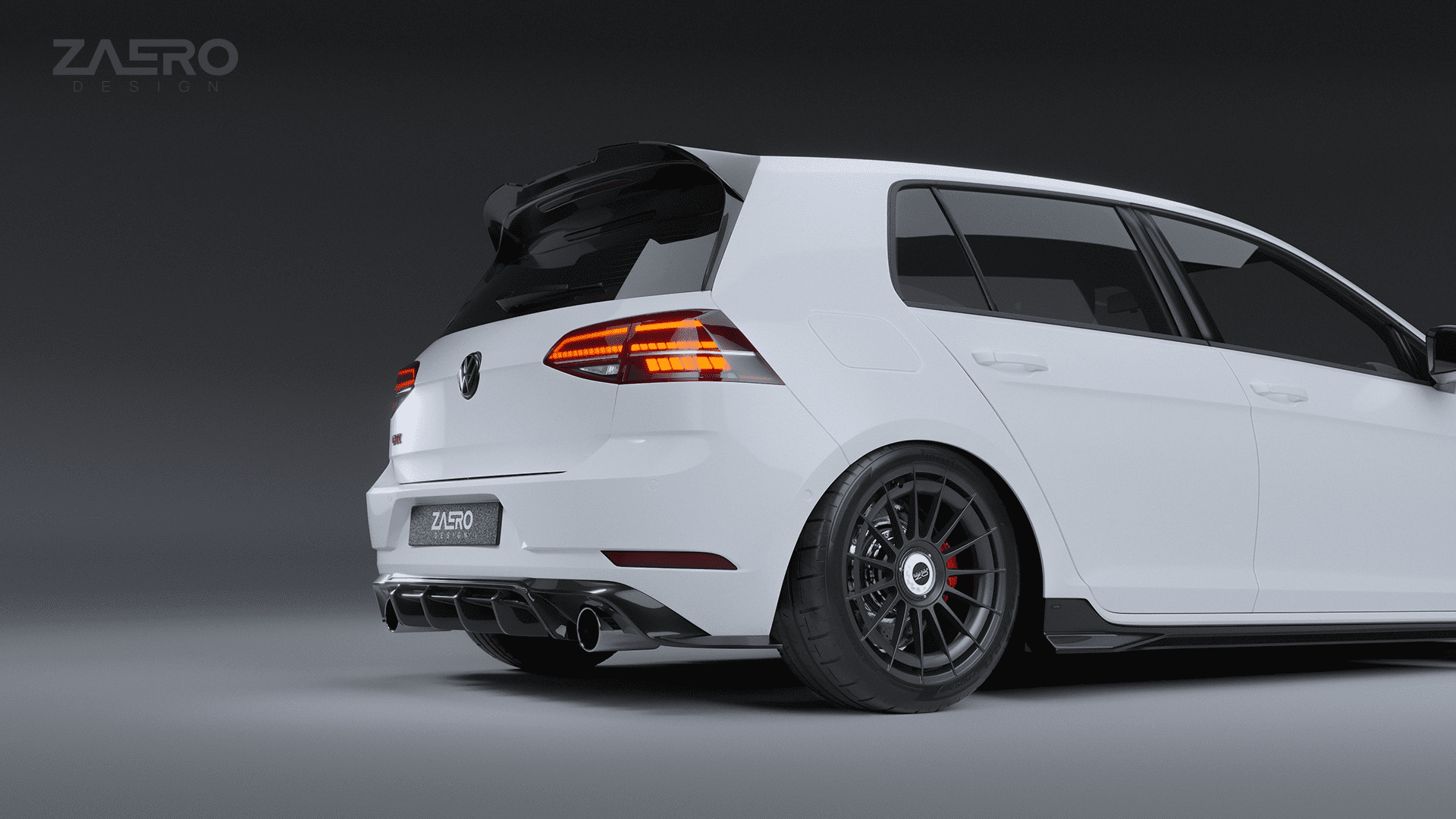 Zaero Design EVO-1 HECKSPOILER FÜR VW GOLF 7 (VORFACELIFT & FACELIFT)