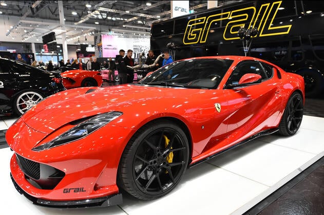 GRAIL Auspuffanlage Ferrari 812 Superfast