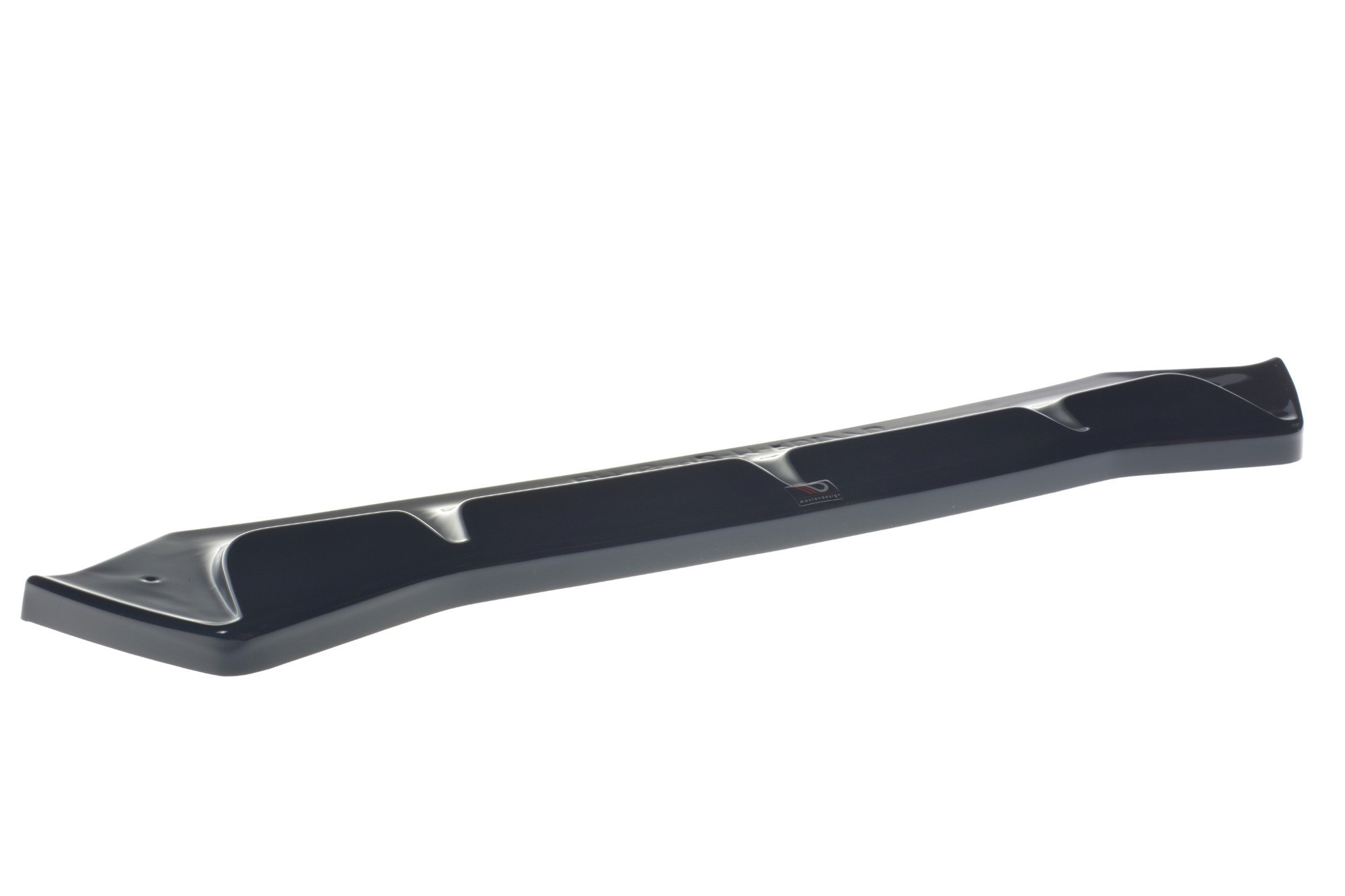 Maxton Design Mittlerer Diffusor Heck Ansatz für BMW M5 F90 schwarz Hochglanz