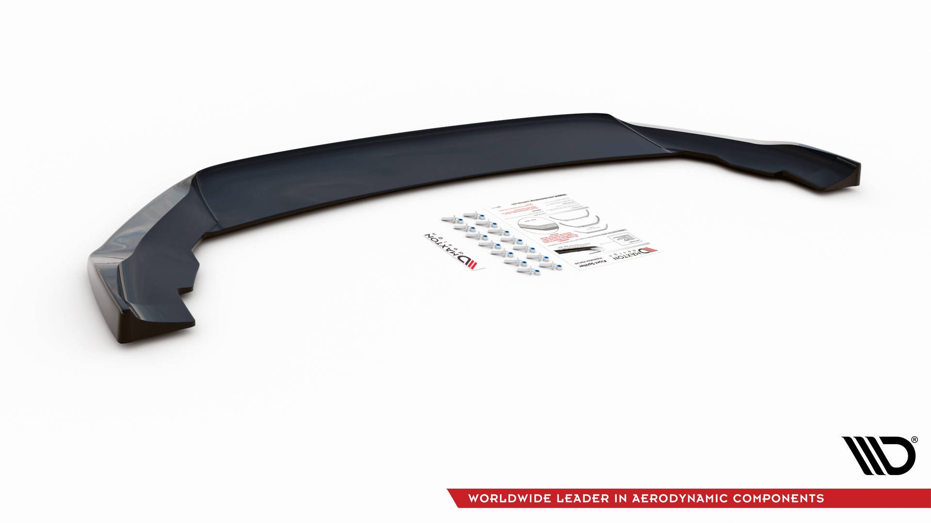 Maxton Design Front Ansatz V.3 für Seat Leon FR Mk4 schwarz Hochglanz