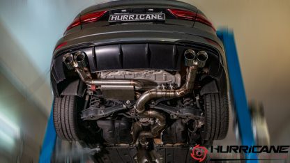 Hurricane 3,5" Auspuffanlage für Audi S3 8V 300PS VFL Sportback