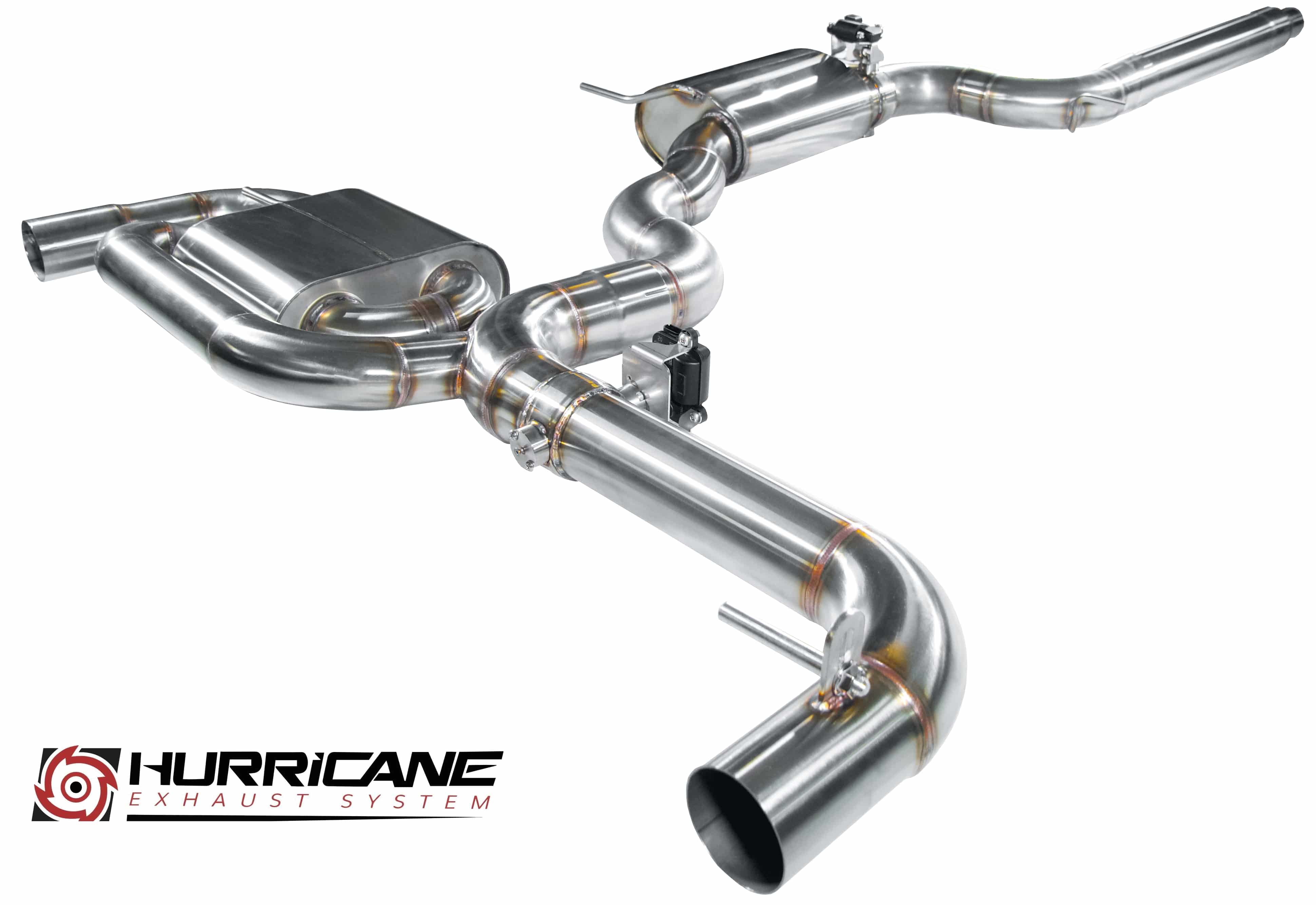 Hurricane 3,5" Auspuffanlage für VW Golf 6 GTI 211 PS V3 Hurricane 3,5" Auspuffanlage für VW Golf 6 GTI 211 PS V3