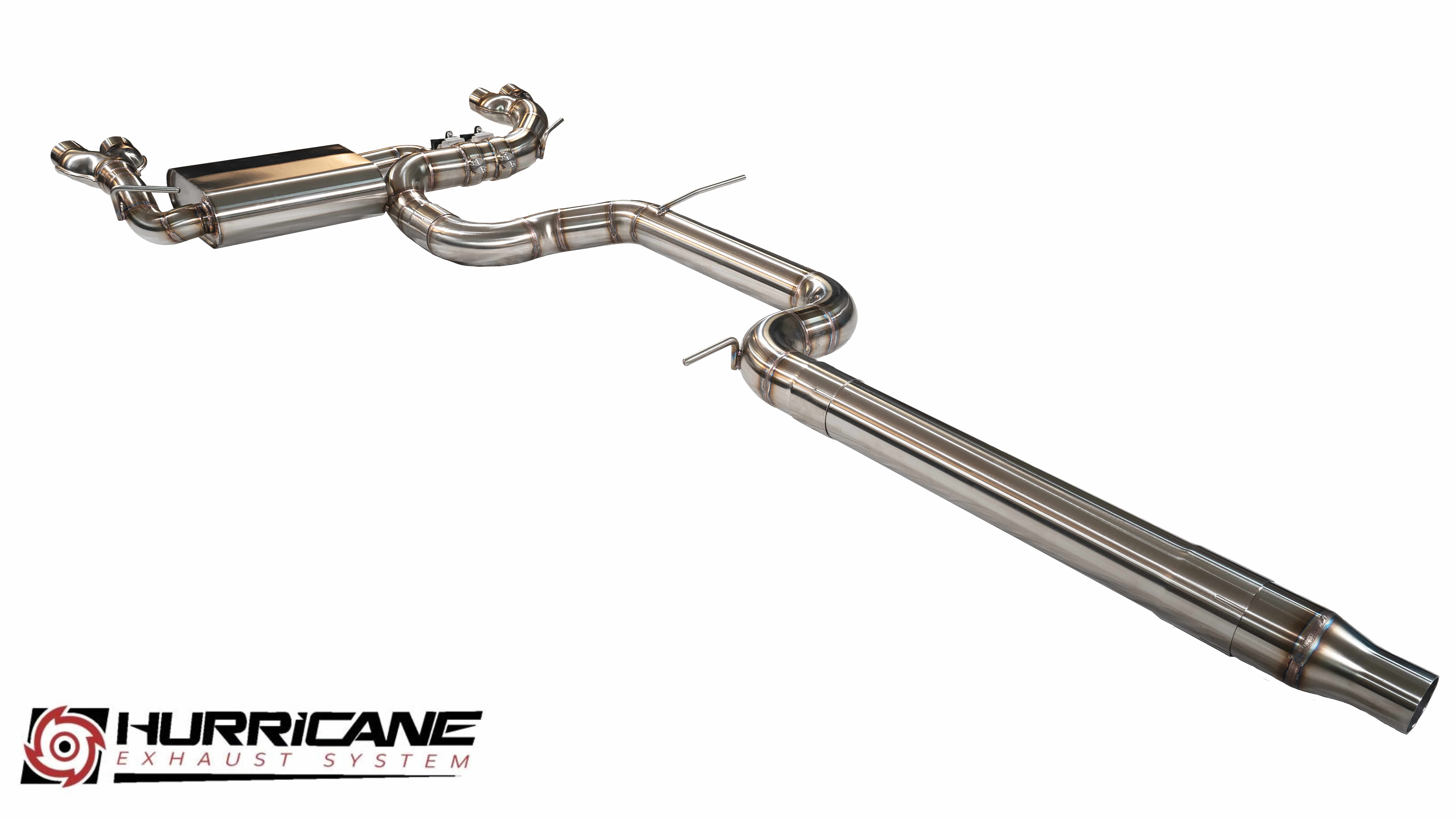 Hurricane 3,5" Auspuffanlage für Cupra Leon 300 4 KL Hurricane 3,5" Auspuffanlage für Cupra Leon 300 4 KL
