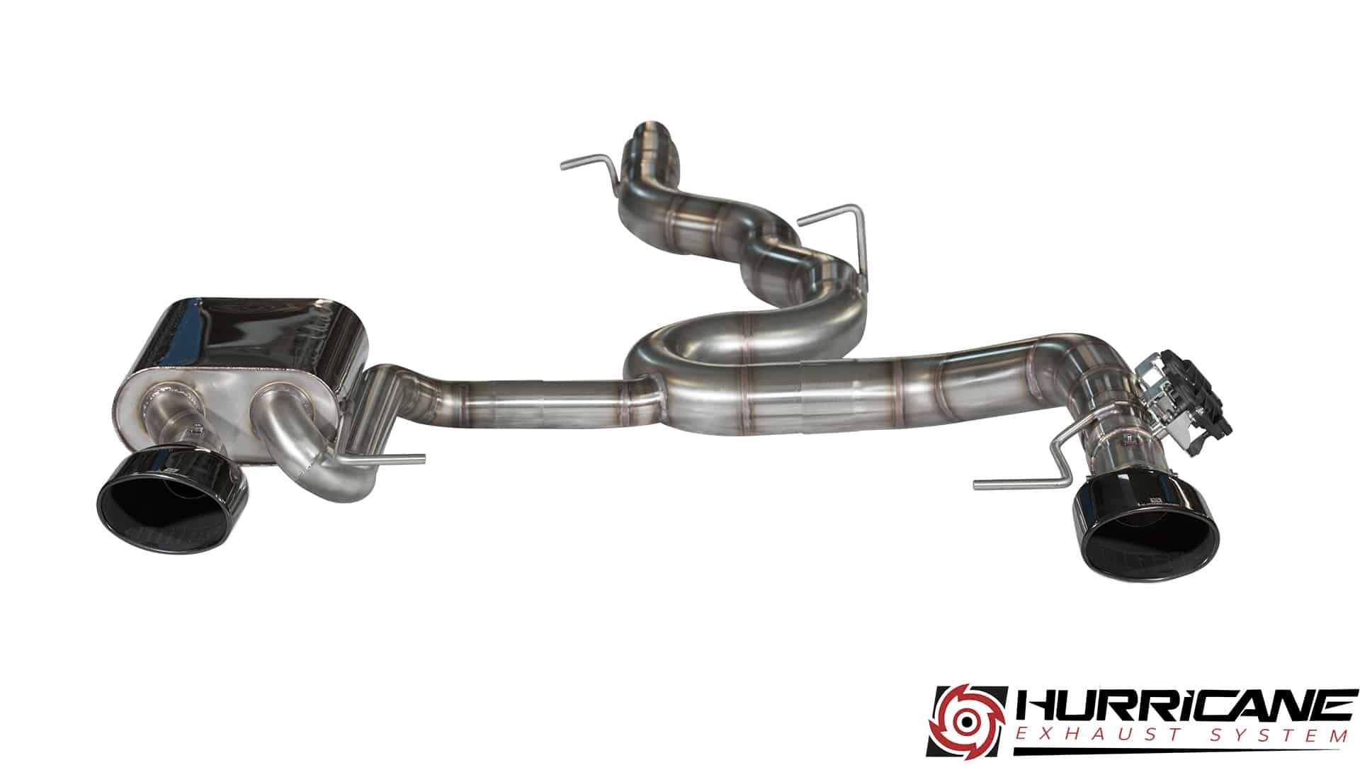 Hurricane 3,5" Auspuffanlage für Seat Leon Cupra ST 300 AWD OPF 5F V2 Hurricane 3,5" Auspuffanlage für Seat Leon Cupra ST 300 AWD OPF 5F V2