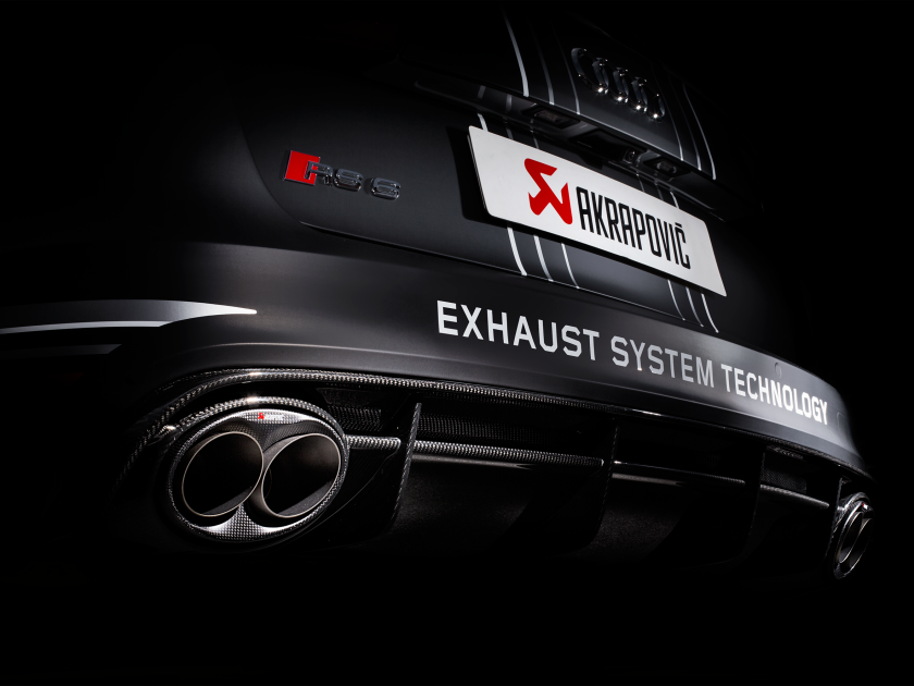 Akrapovic Evolution Line (Titan) für Audi RS 6 Avant (C7) 2018