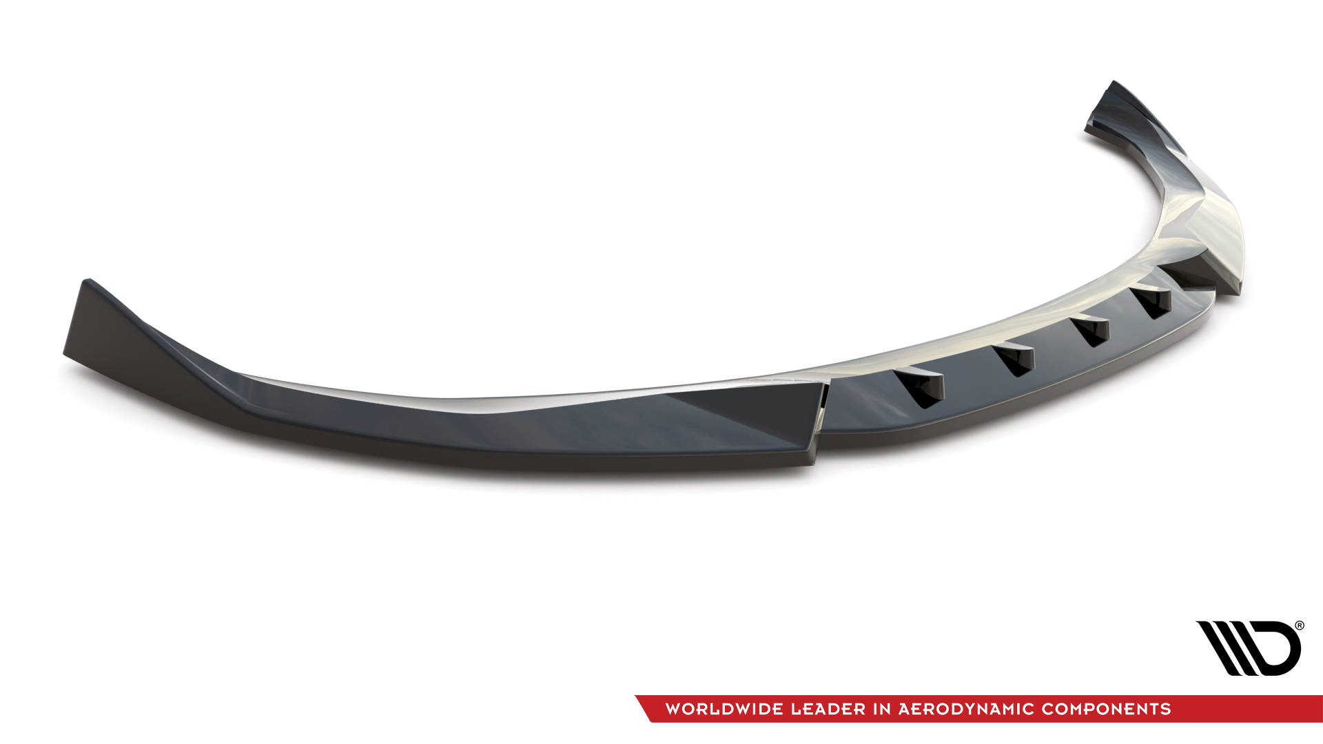 Maxton Design Front Ansatz V.2 für BMW 4er Gran Coupe M-Paket G26 schwarz Hochglanz