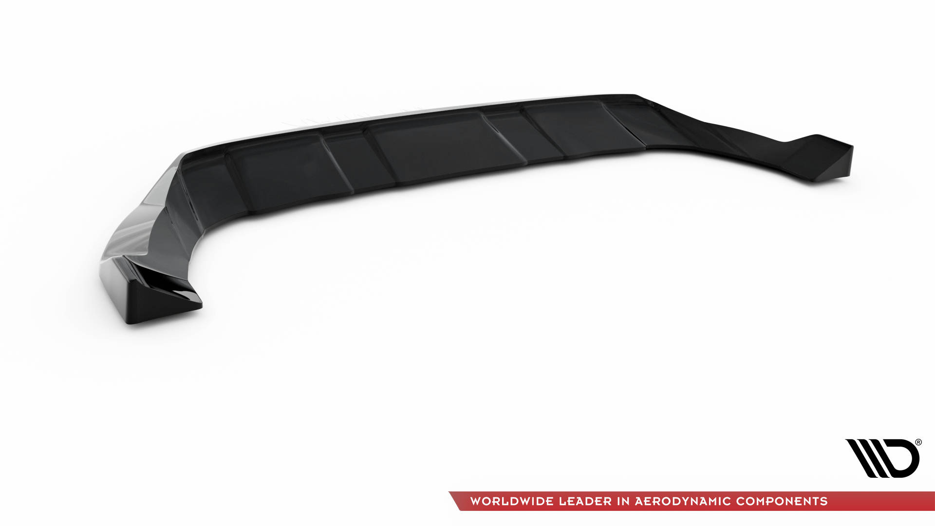 Maxton Design Front Ansatz für Seat Ateca Mk1 schwarz Hochglanz