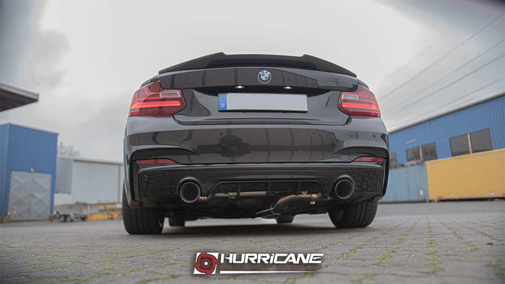 Hurricane 3,15" Abgasanlage für BMW F20 F21 M135i FL 326PS