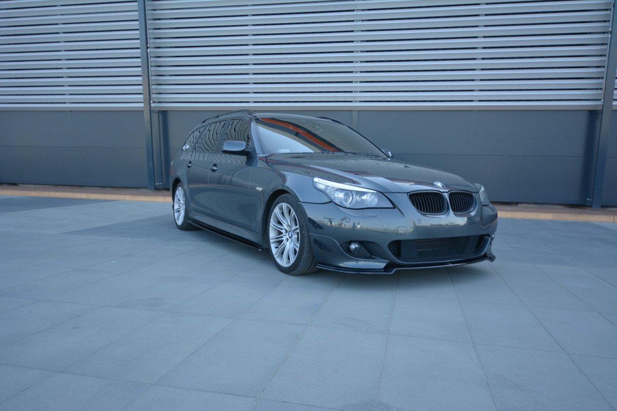 Maxton Design Front Ansatz für BMW 5er E60/61 M Paket schwarz Hochglanz Maxton Design Front Ansatz für BMW 5er E60/61 M Paket schwarz Hochglanz