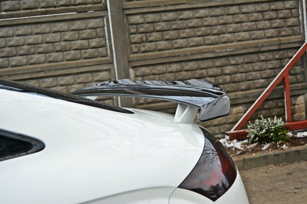 Maxton Design Spoiler CAP für Audi TT RS 8J schwarz Hochglanz