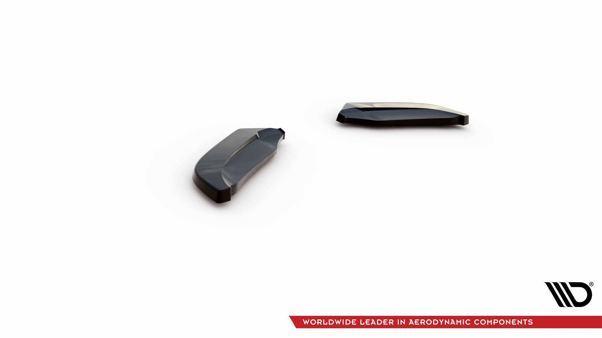Maxton Design Heck Ansatz Flaps Diffusor für Volkswagen Scirocco Mk3 schwarz Hochglanz