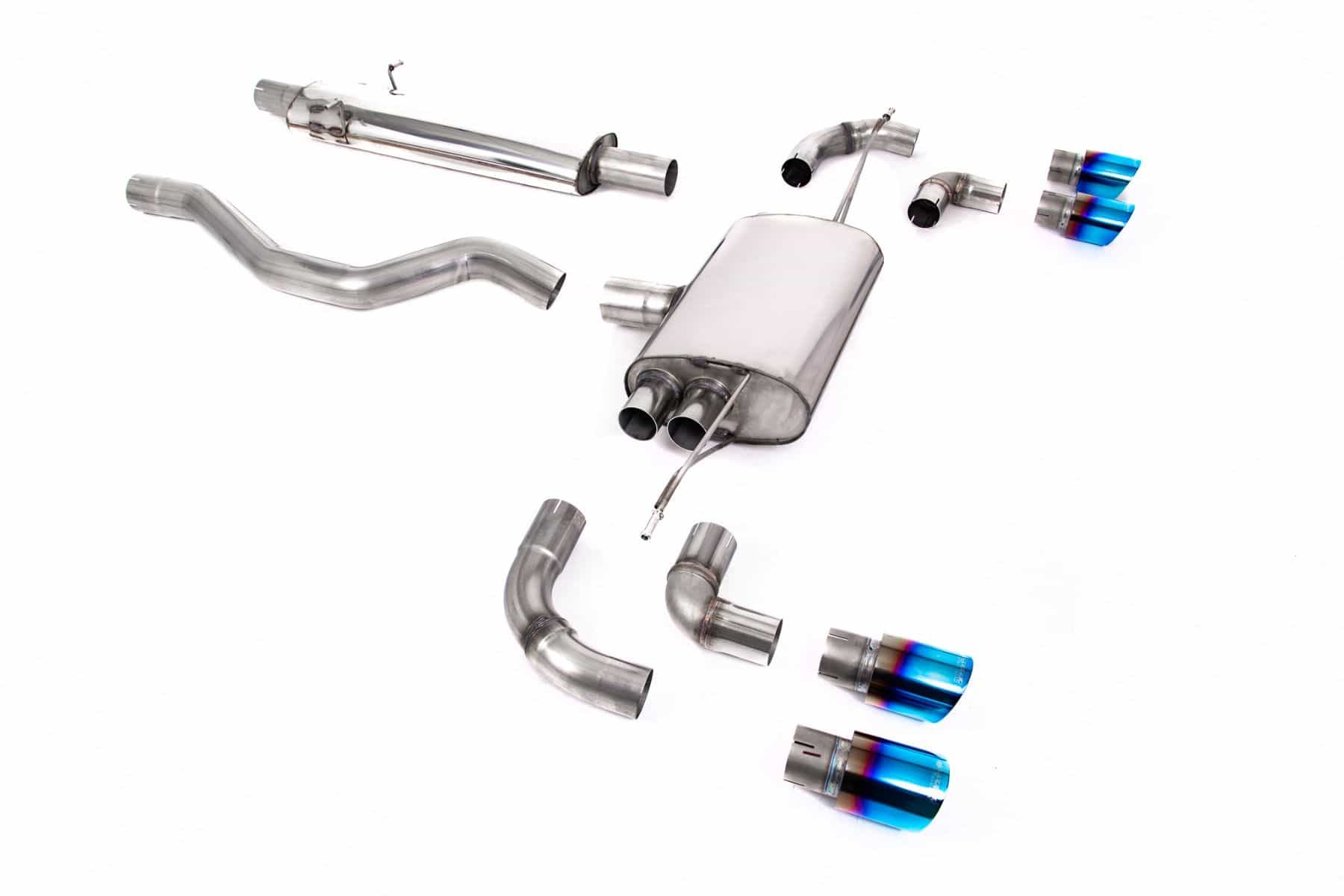 Milltek AGA | Land Rover Defender 110 2.0 I4 P300 & P400e (OPF and Non-OPF Equipped Vehicle Compatible) | Burnt Titanium