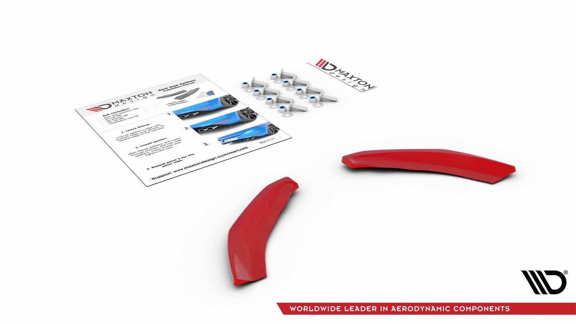 Maxton Design Heck Ansatz Flaps Diffusor für VW POLO MK6 GTI Maxton Design Heck Ansatz Flaps Diffusor für VW POLO MK6 GTI