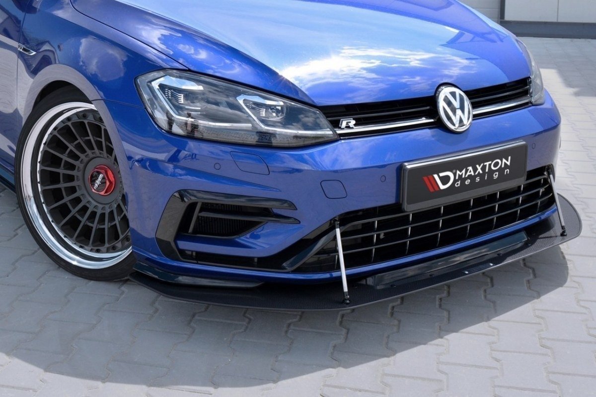 Maxton Design VW GOLF 7 R Facelift - HYBRID Racing Front Ansatz passend für Carbon Look