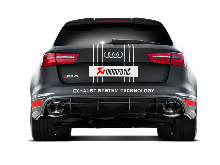 Akrapovic Evolution Line (Titan) für Audi RS 6 Avant (C7) 2018