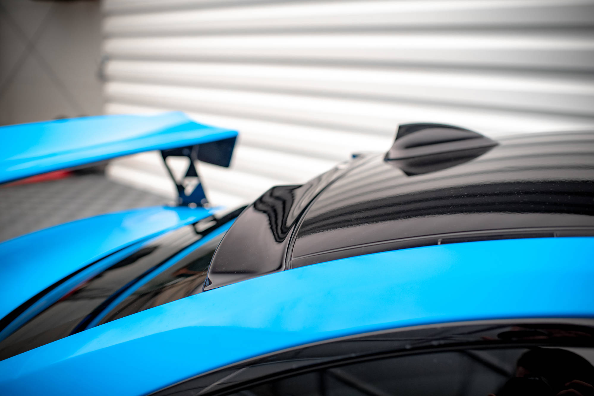 Maxton Design Heckscheiben Spoiler für BMW M2 F87 schwarz Hochglanz