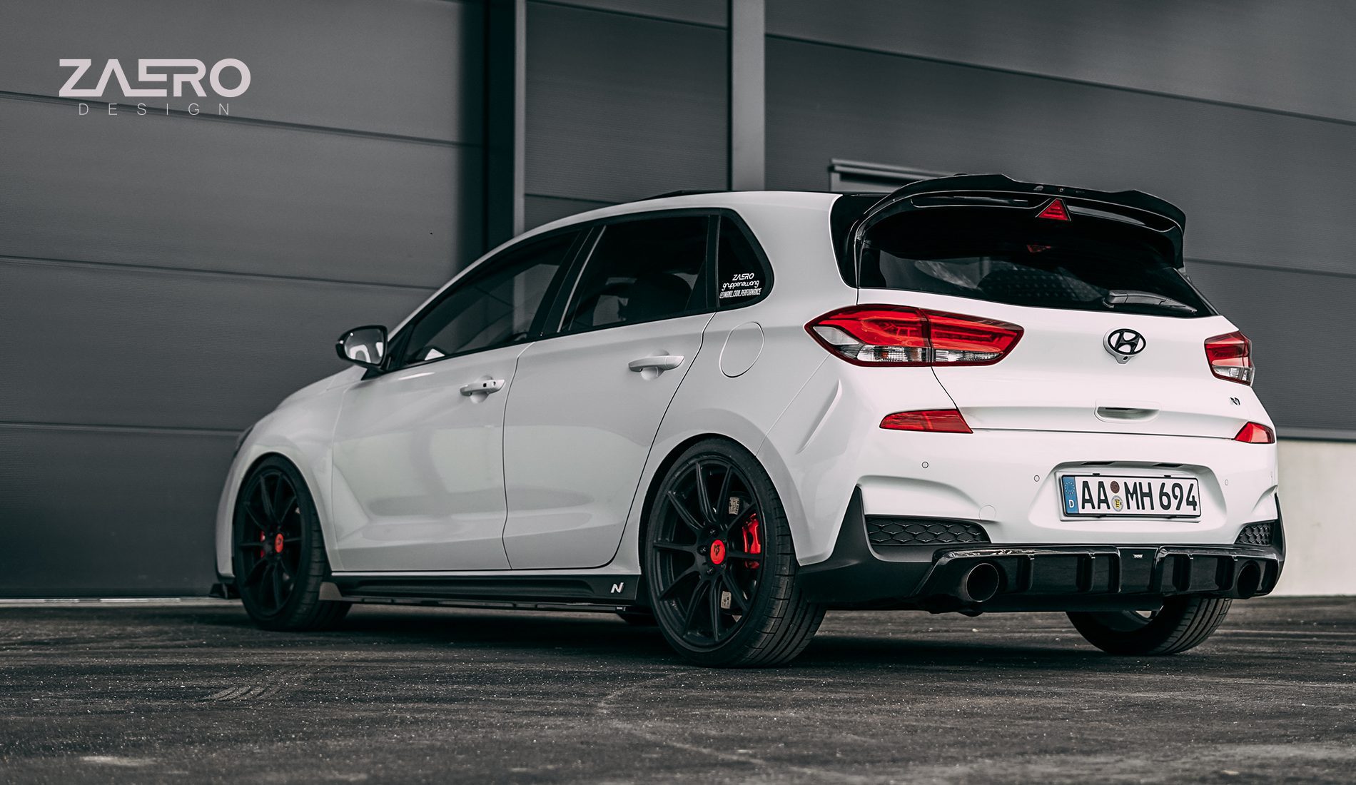 Zaero Design EVO-1 DIFFUSOR FÜR HYUNDAI I30N HATCHBACK