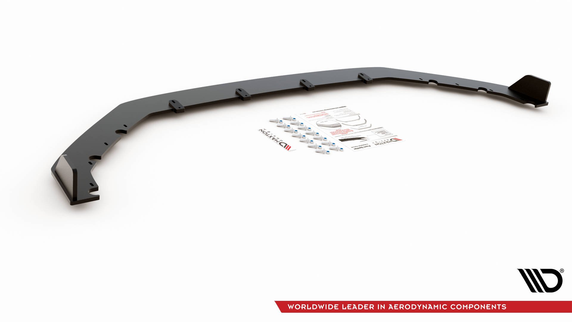 Maxton Design Robuste Racing Front Ansatz für VW Golf 7 GTI TCR