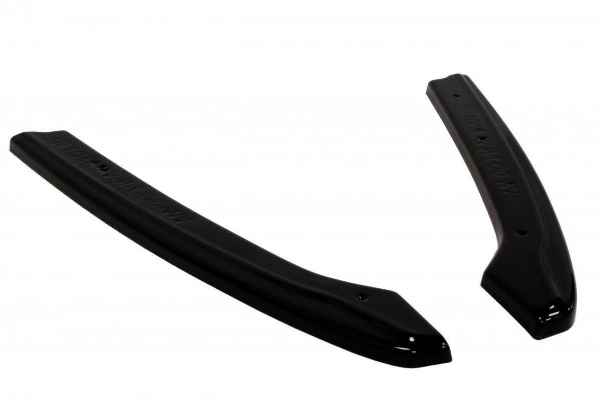 Maxton Design Heck Ansatz Flaps Diffusor für VW GOLF 7 R VARIANT schwarz Hochglanz