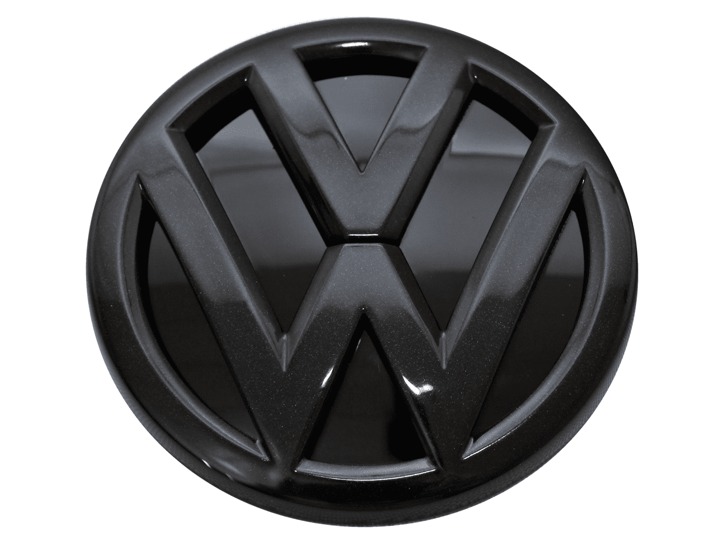 VW Golf 7 VII VFL & FL Heck Emblem | schwarz