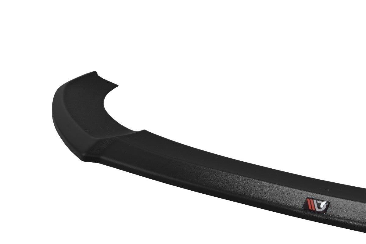 Maxton Design Front Ansatz V.1 für Audi A7 Mk1 S-Line schwarz Hochglanz