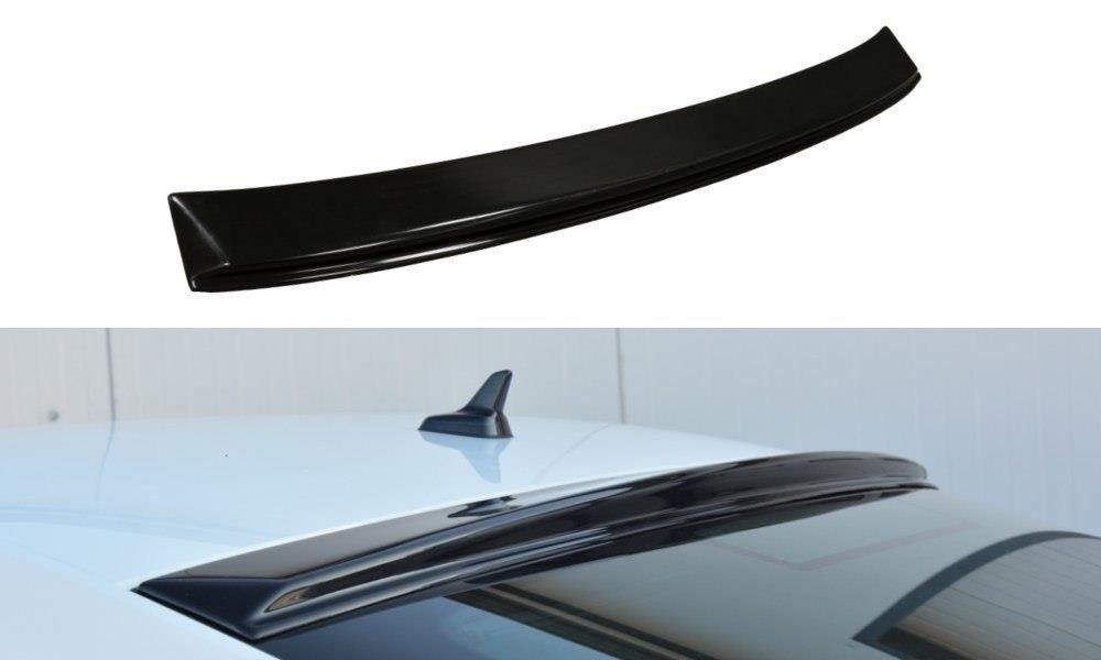 Maxton Design Heckscheiben Spoiler für Skoda Superb Mk3 / Mk3 FL Hatchback schwarz Hochglanz