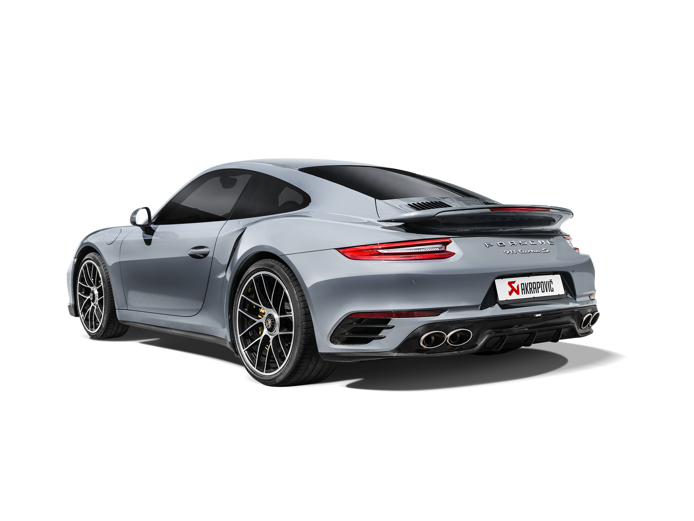 Akrapovic Slip-On Line (Titan) für Porsche 911 Turbo / Turbo S (991.2) 2019