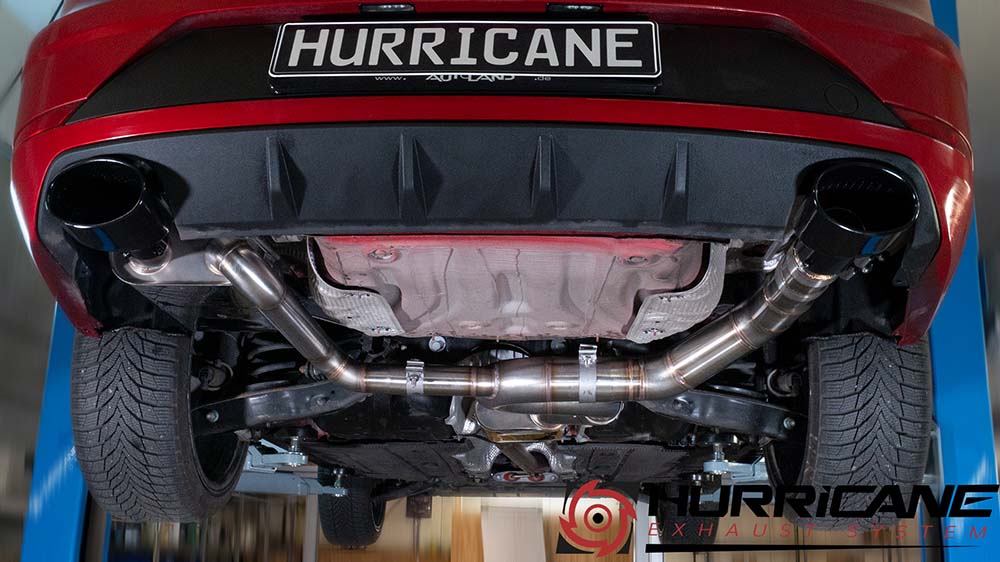 Hurricane 3,5" Auspuffanlage für Seat Leon Cupra ST 300 AWD 5F V1 Hurricane 3,5" Auspuffanlage für Seat Leon Cupra ST 300 AWD 5F V1