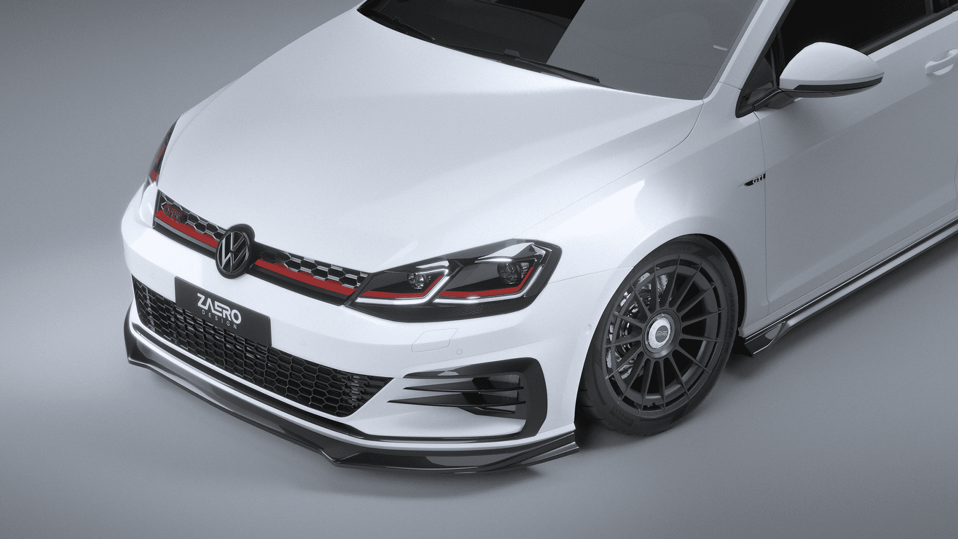 Zaero Design EVO-1 FRONTLIPPE FÜR VW GOLF 7 GTI | GTD (FACELIFT)