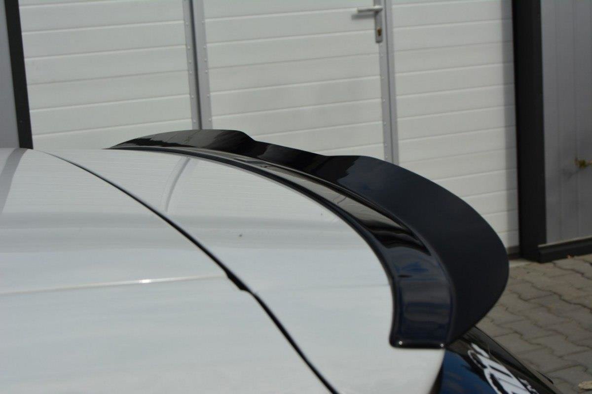 Maxton Design Spoiler CAP für BMW 1er F20/F21 M-Power schwarz Hochglanz